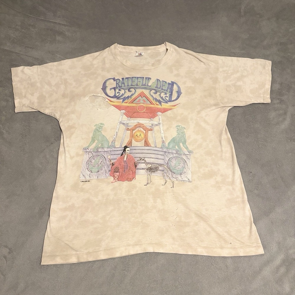 Vintage 1991 Grateful Dead‎ Chinese New Year Shirt XL Feb 25-27 Oakland Coliseum